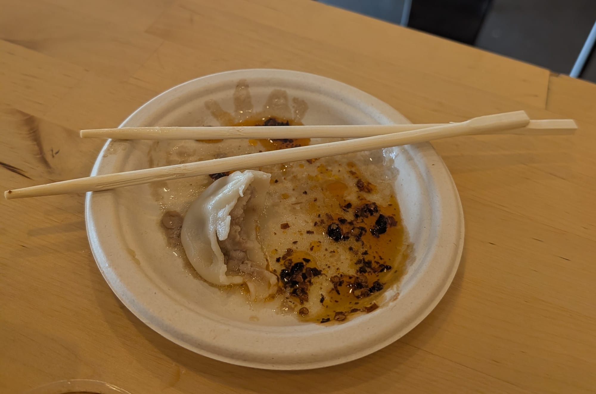 Pork Soup Dumpling – Xiao Long Bao inside
