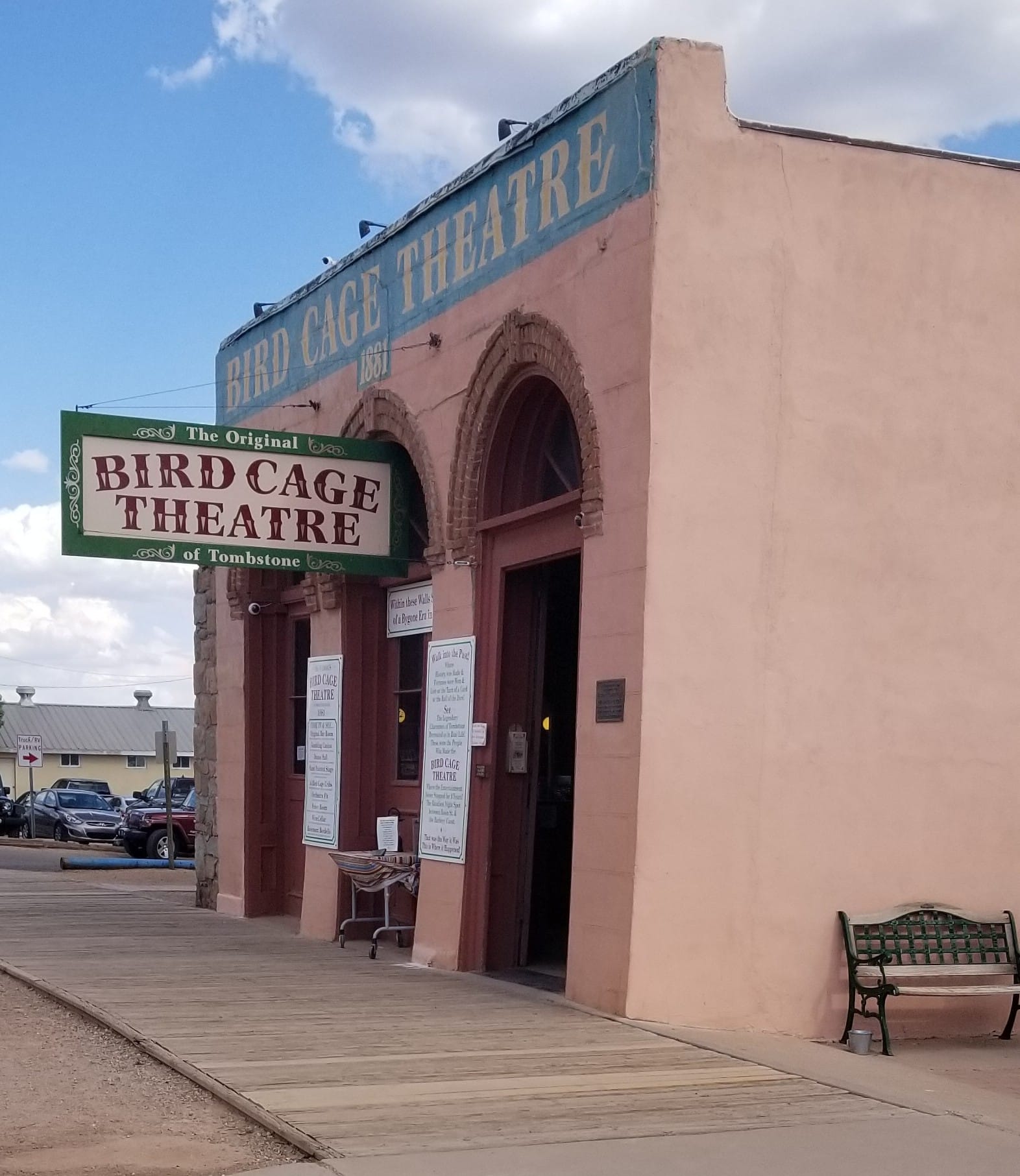 Bird Cage Theatre Tombstone